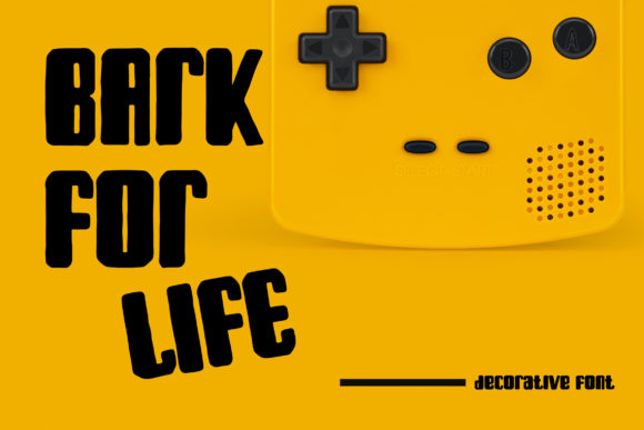 Bark for Life: A Display Font That Gives Your Brand Personality & Polish