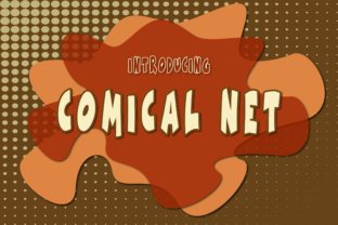 Comical Net: A Friendly Display Font for Digital Branding