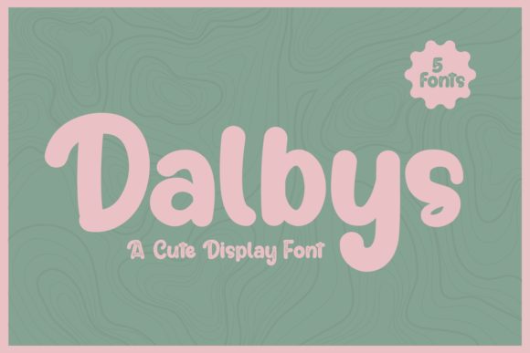 Dalbys: A Joyful Display Font for Web Designers