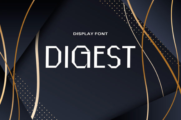 Digest: A Distinctive Display Font for Bold Brand Moments