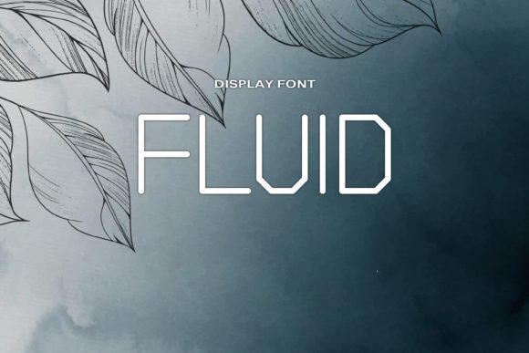 Fluid: A Futuristic Display Font That Elevates Your Brand