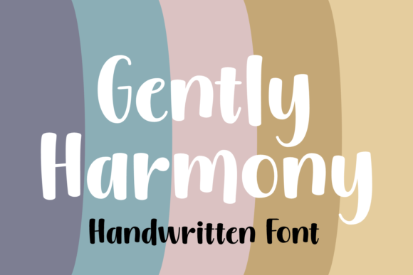 Gently Harmony: A Display Font That Breathes With Your Content
