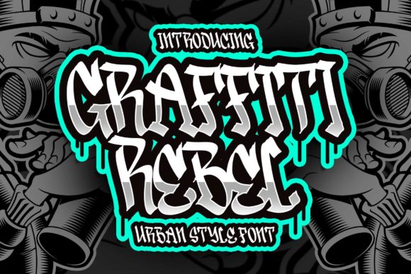 Graffiti Rebel: A Bold Display Font for Editorial Impact