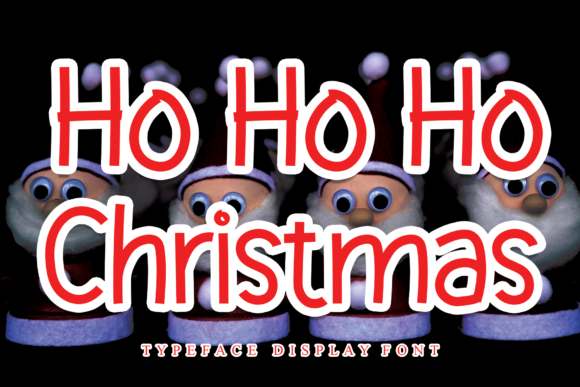 Ho Ho Ho Christmas: A Playful Display Font for Holiday Campaigns