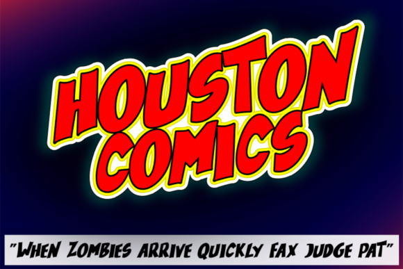 Houston Comics: A Playful Display Font for Digital Brands
