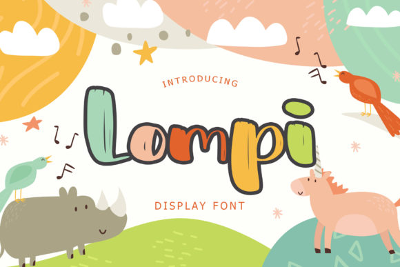 Lompi: A Playful Display Font That Makes Your Brand Feel Authentic