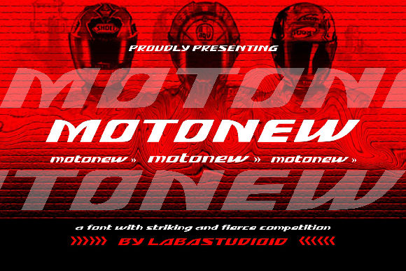 MotoNew: A Bold Display Font That Cuts Through the Feed