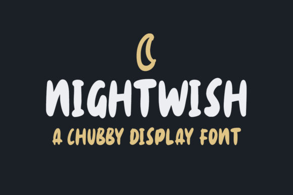 Nightwish: A Playful Display Font for Scroll-Stopping Brand Content