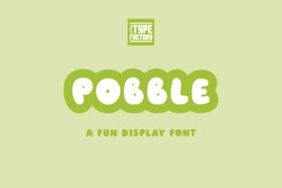 Pobble: A Playful Display Font for Thoughtful Editorial Moments