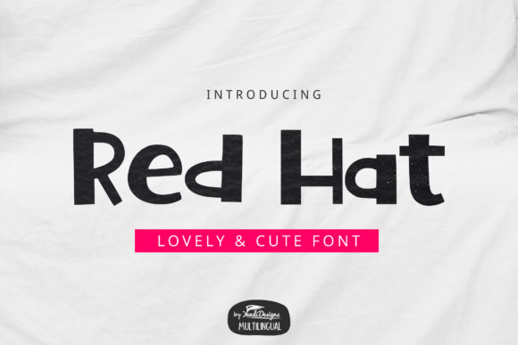 Red Hat: A Playful Display Font for Digital Branding