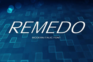 Remedo: A Clean, Smart Display Font for Handmade Brands