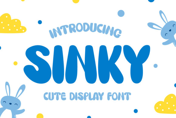Sinky: A Playful Display Font That Delivers Digital Charm