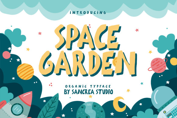 Space Garden: A Playful Display Font That Actually Works