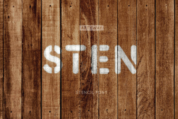 Sten: A Bold, Natural Display Font for Digital Branding