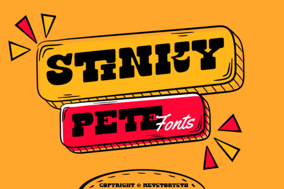 Stinky Pete: A Bold Display Font That Makes Your Brand Unforgettable