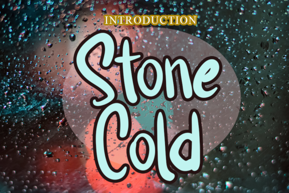 Stone Cold: A Playful Display Font That Elevates Real Small Business Branding