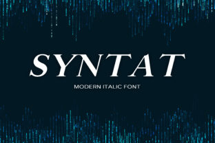 Syntat: A Clean, Modern Display Font for Small Business Branding