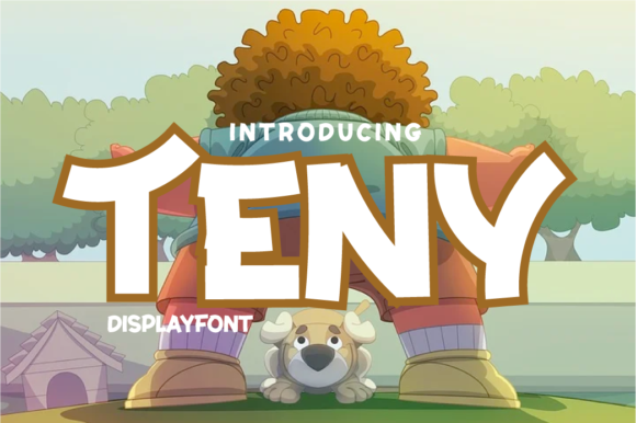 Teny: A Playful Display Font That Lifts Your Digital Brand