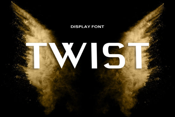Twist Display Font for Handmade Labels & Printables